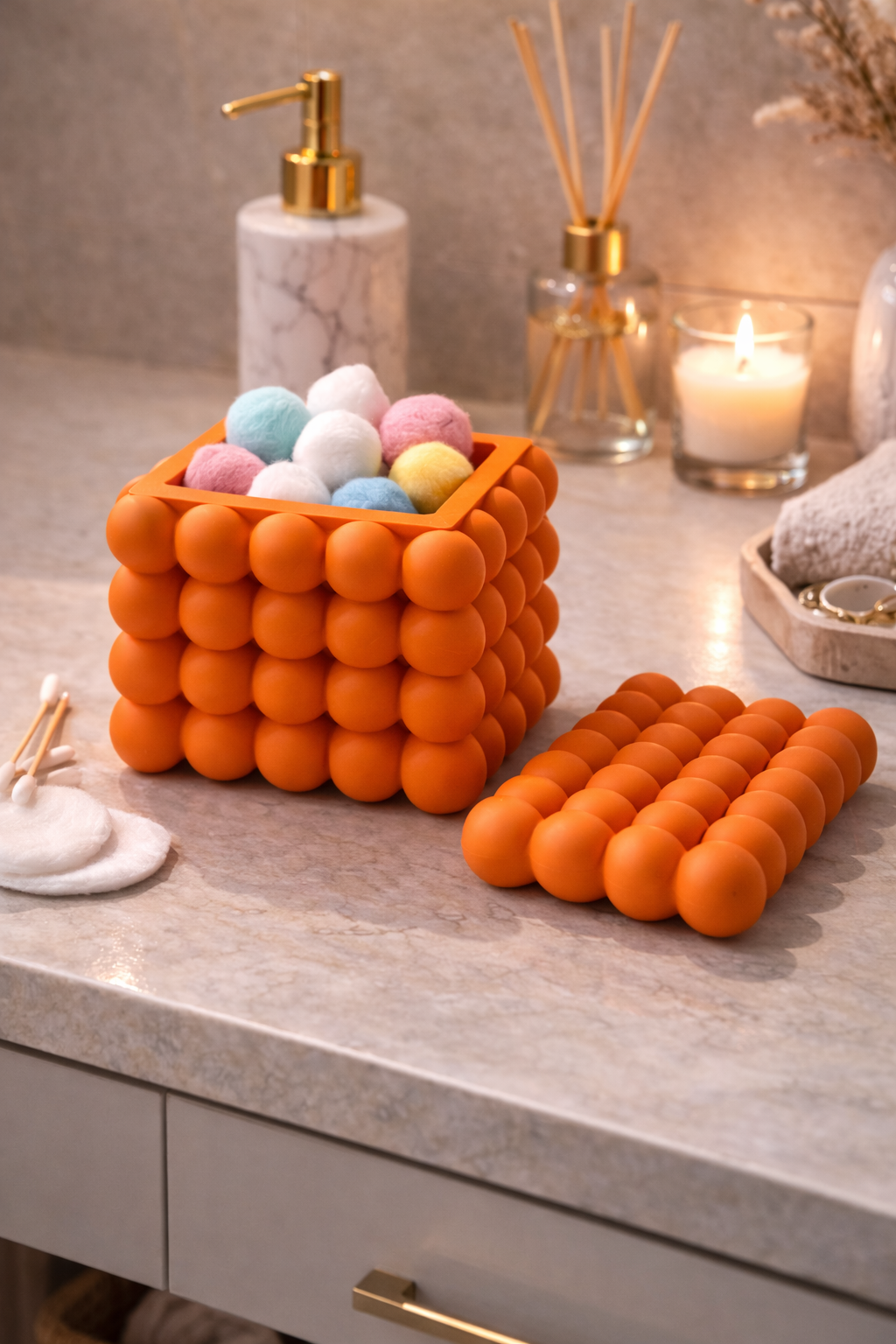Kapaklı Bubble Organizer