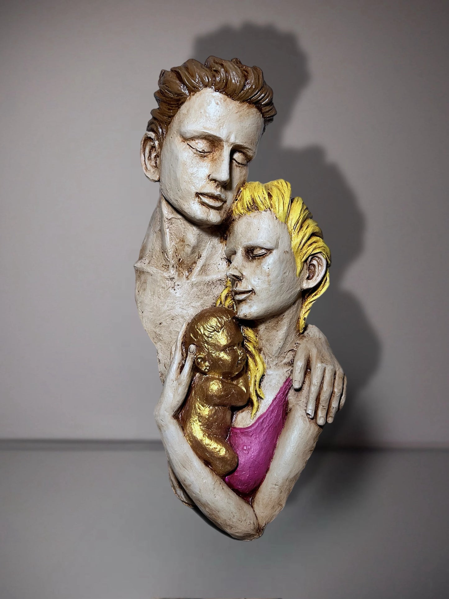 Altın Bağ Aile Heykeli - Önden görünüm