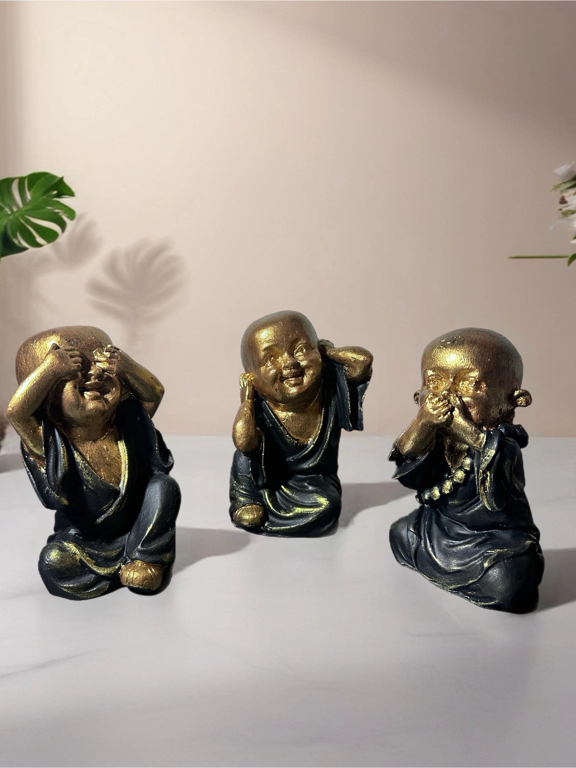 Gecenin Işıltısı - Görmedim Duymadım Bilmiyorum Biblo Seti Üçlü Ürün Görseli #1